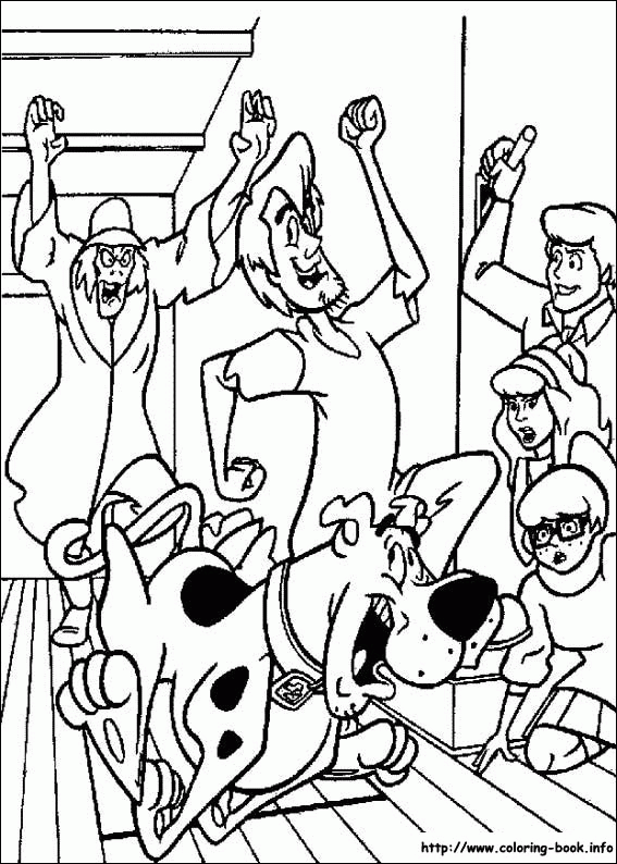 Scooby Doo kolorowanki